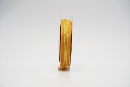 Kimalteleva kultaraidallinen läpikuultava nauha_K1476-58-1_kultainen